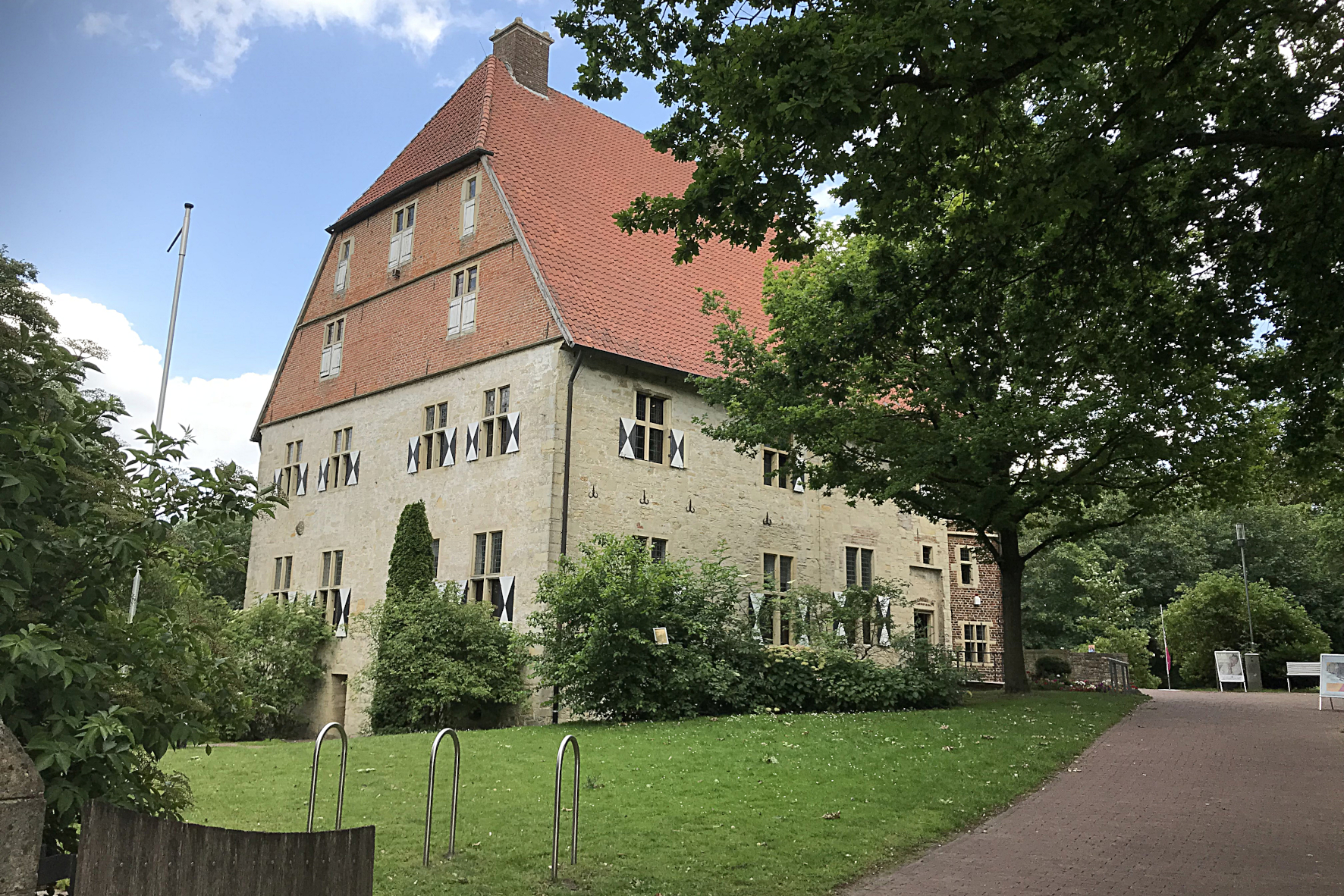 Die Kolvenburg in Billerbeck. Foto: Hertel