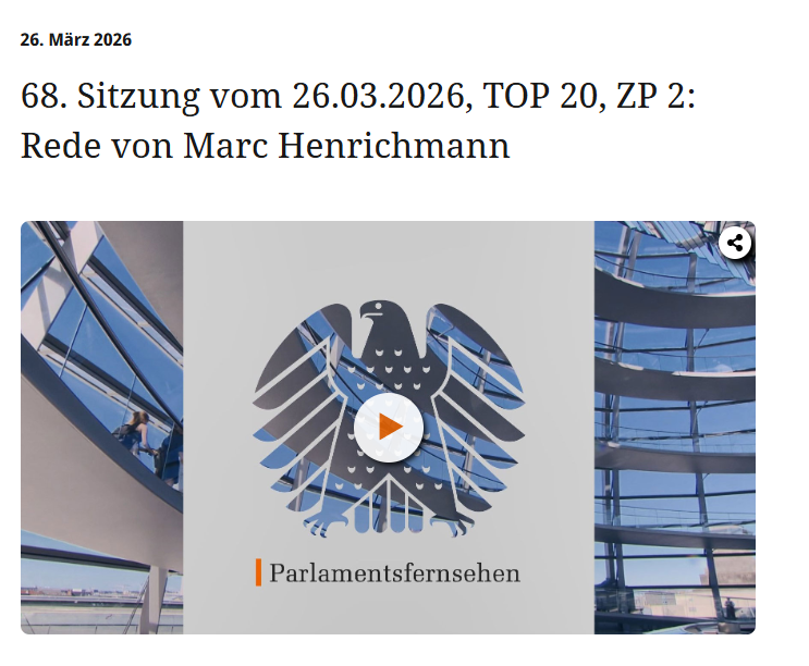 Rede im Bundestag: Gewalt an Schulen 