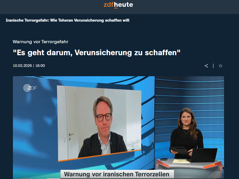 Iranische Terrorgefahr